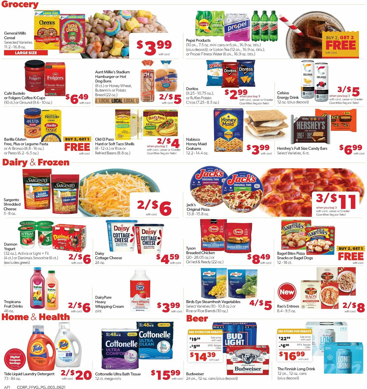 Family Fare Weekly Ad from June 21