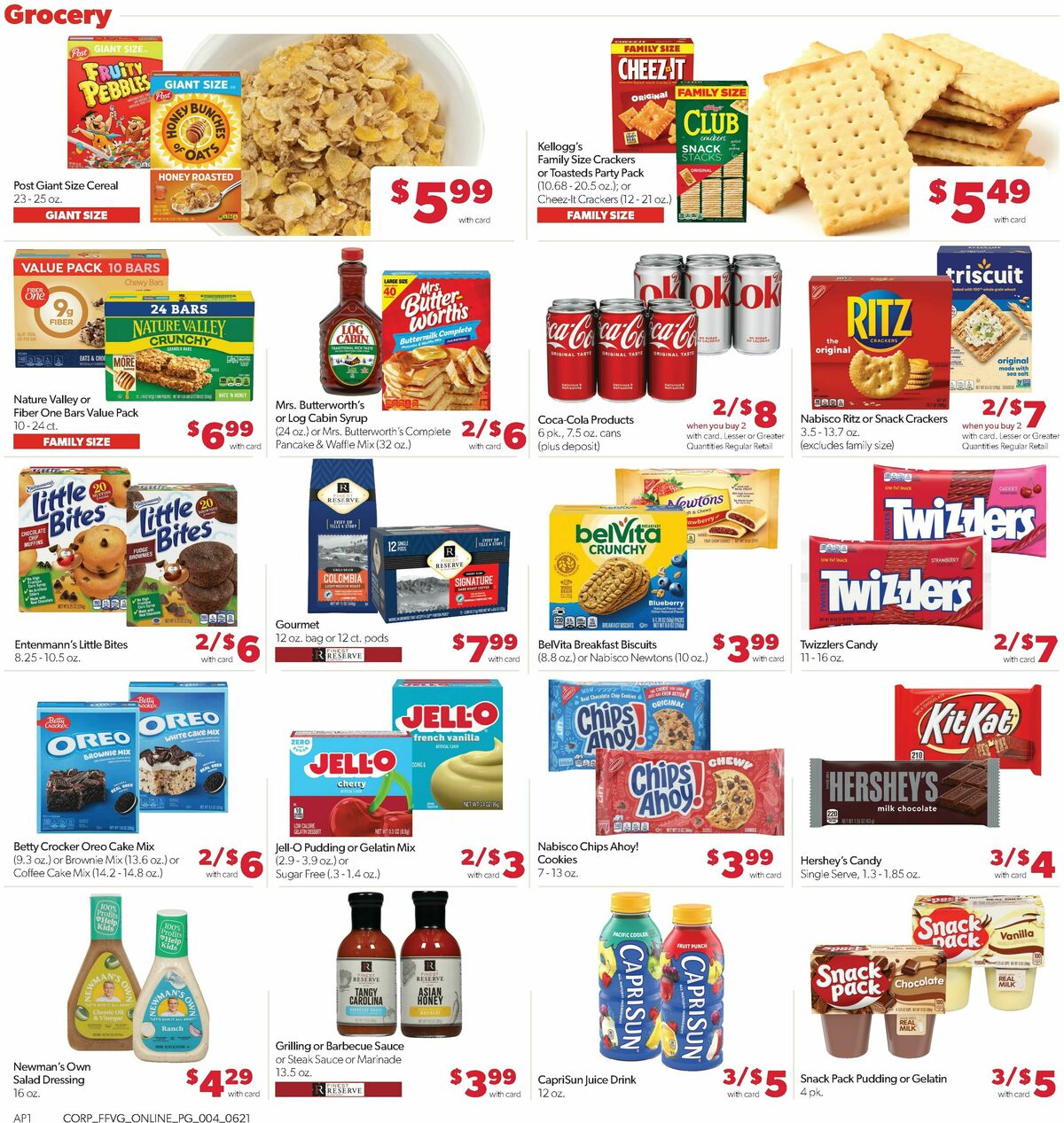 Family Fare Weekly Ad from June 21