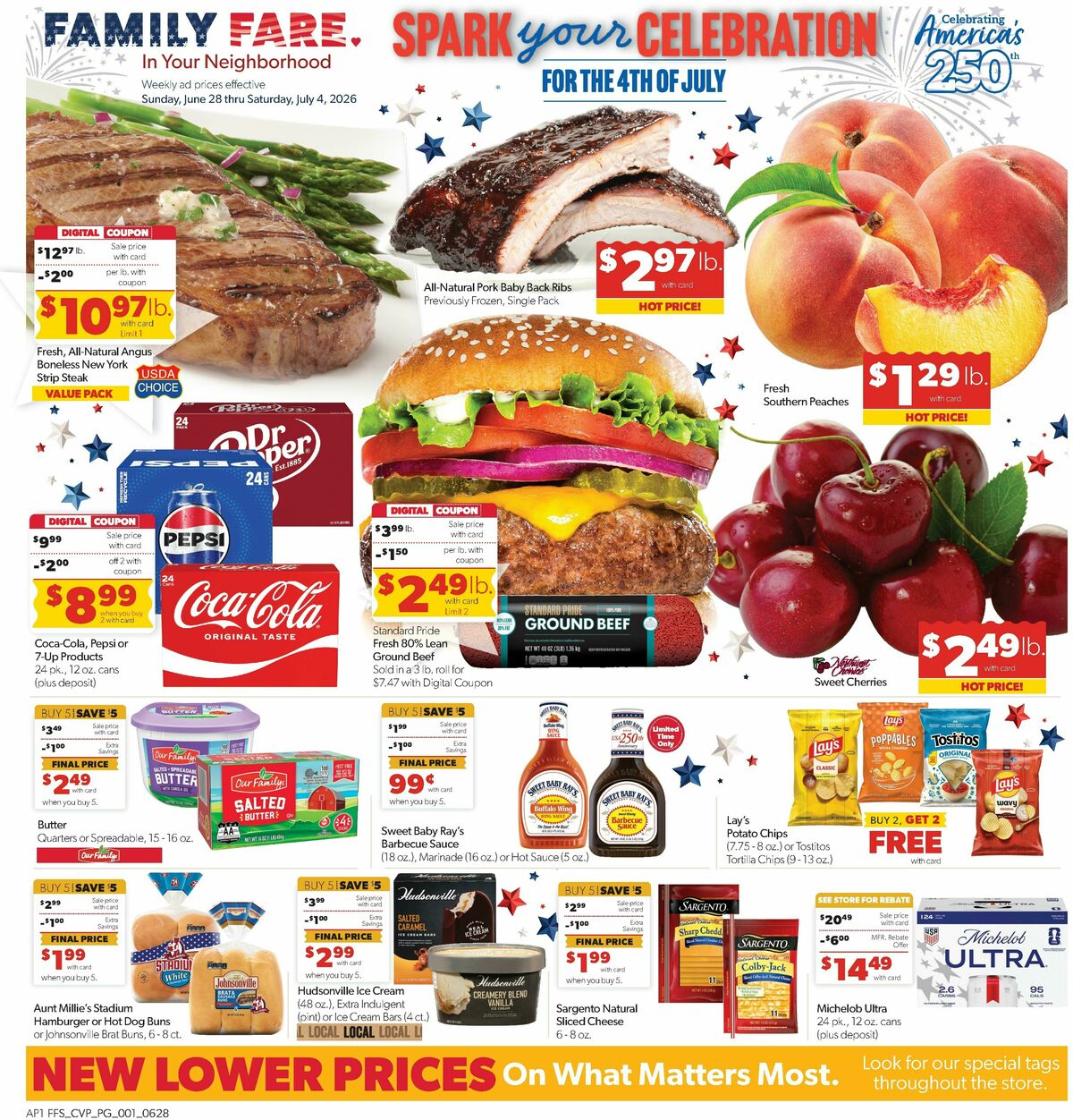 Family Fare Weekly Ad from June 28