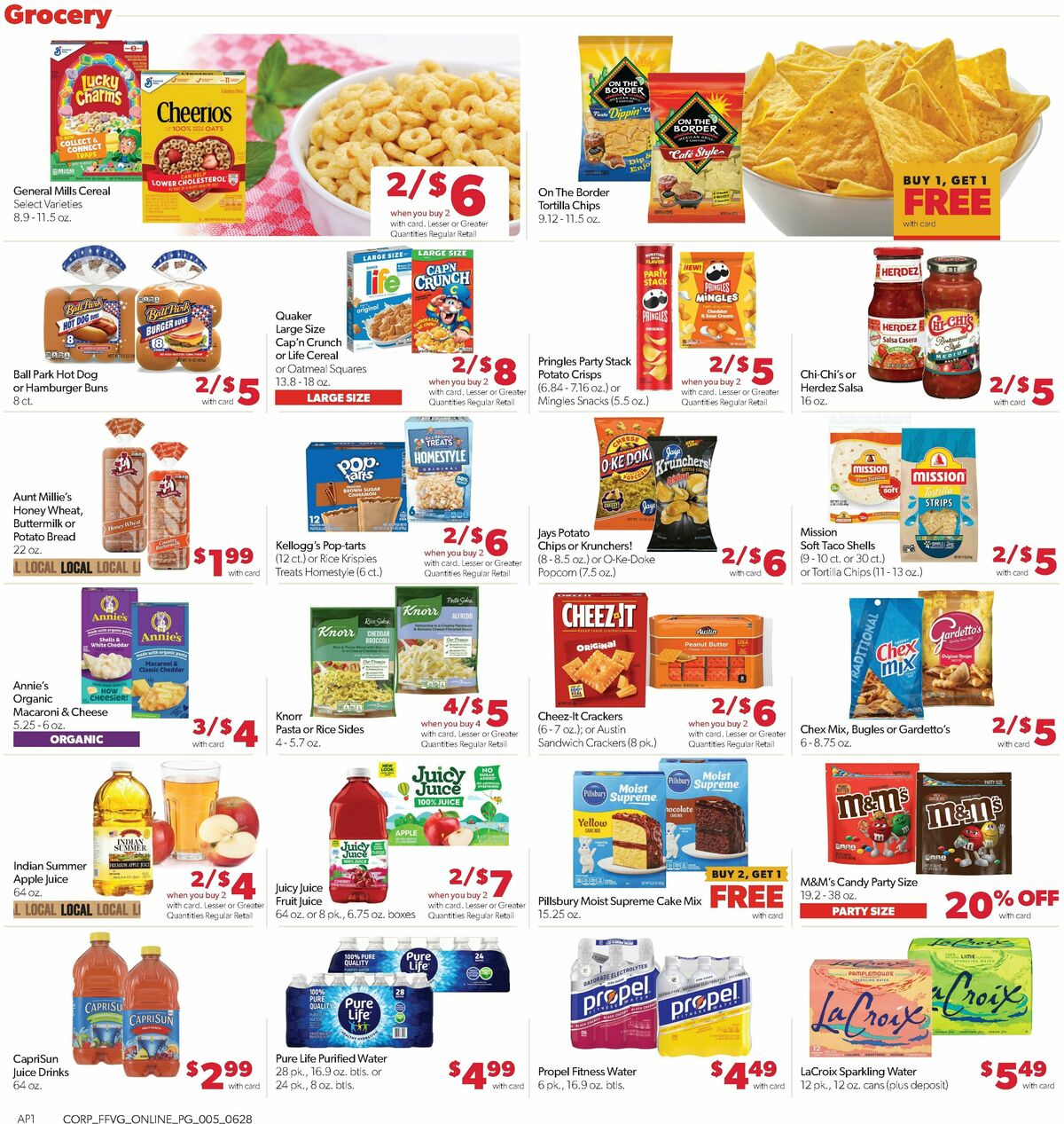 Family Fare Weekly Ad from June 28