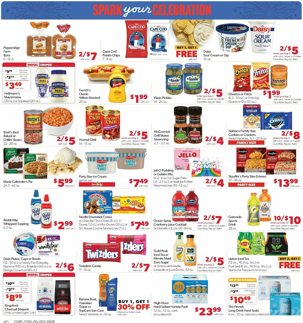 Family Fare Weekly Ad from June 28