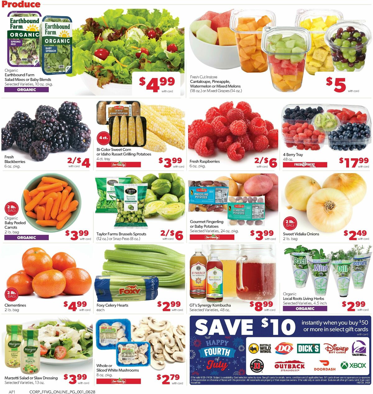 Family Fare Weekly Ad from June 28