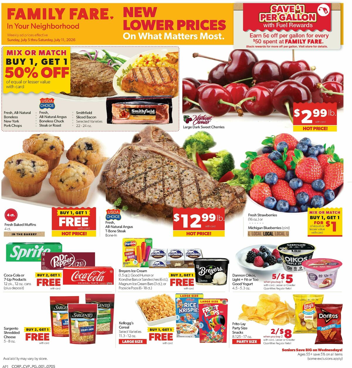 Family Fare Weekly Ad from July 5