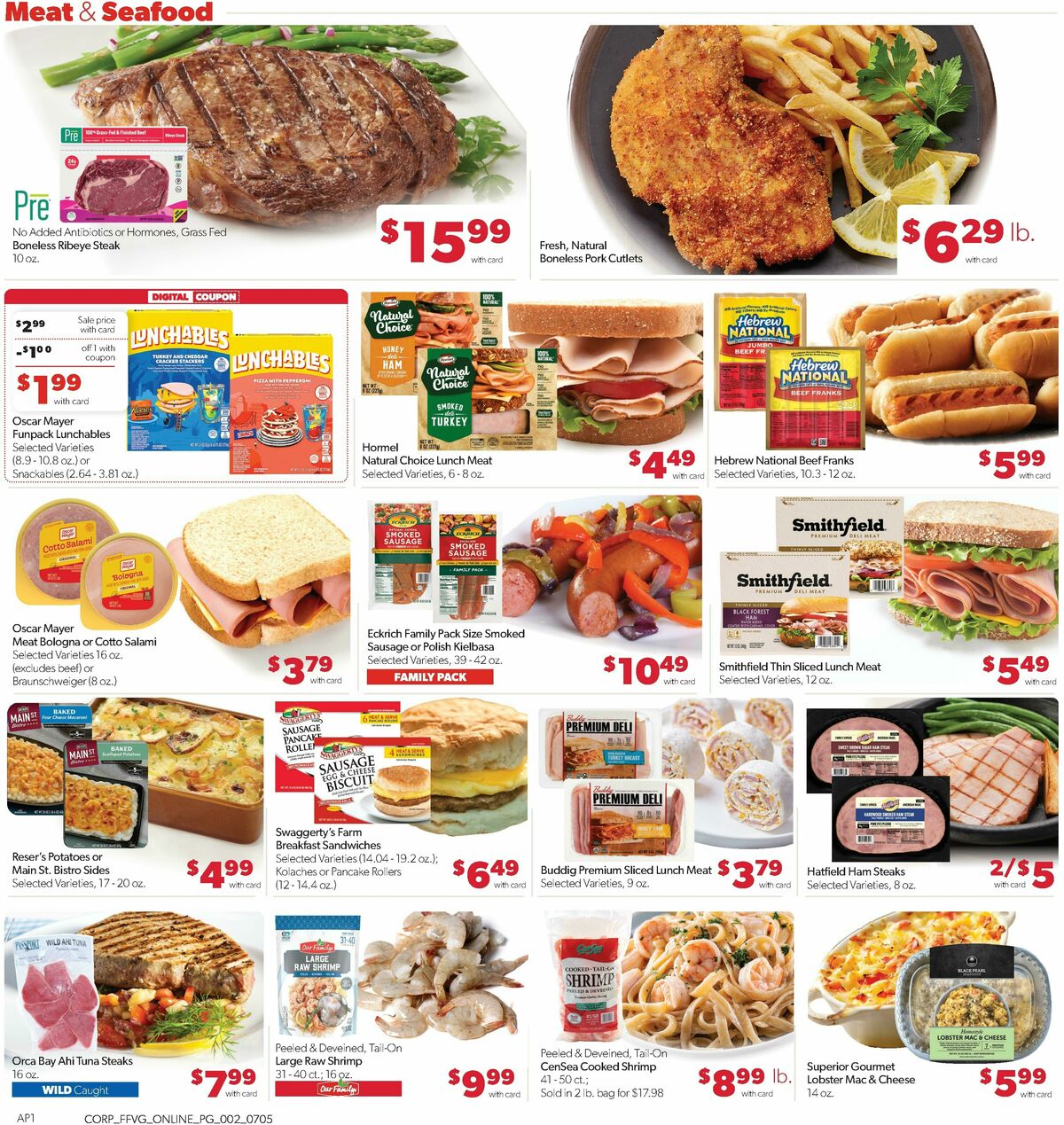 Family Fare Weekly Ad from July 5