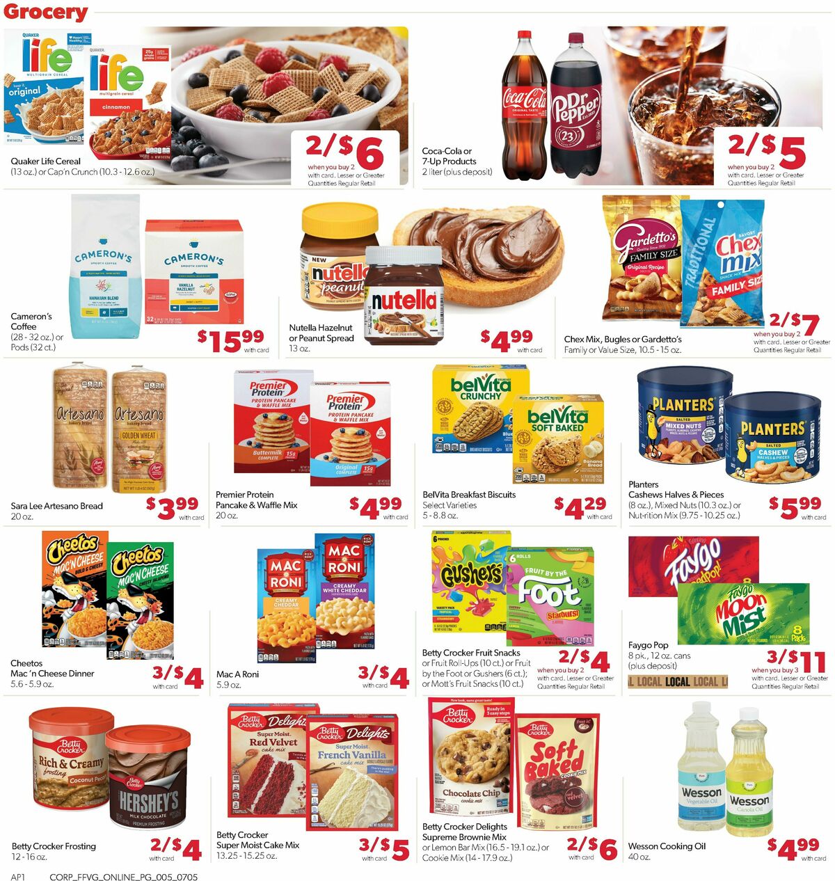 Family Fare Weekly Ad from July 5