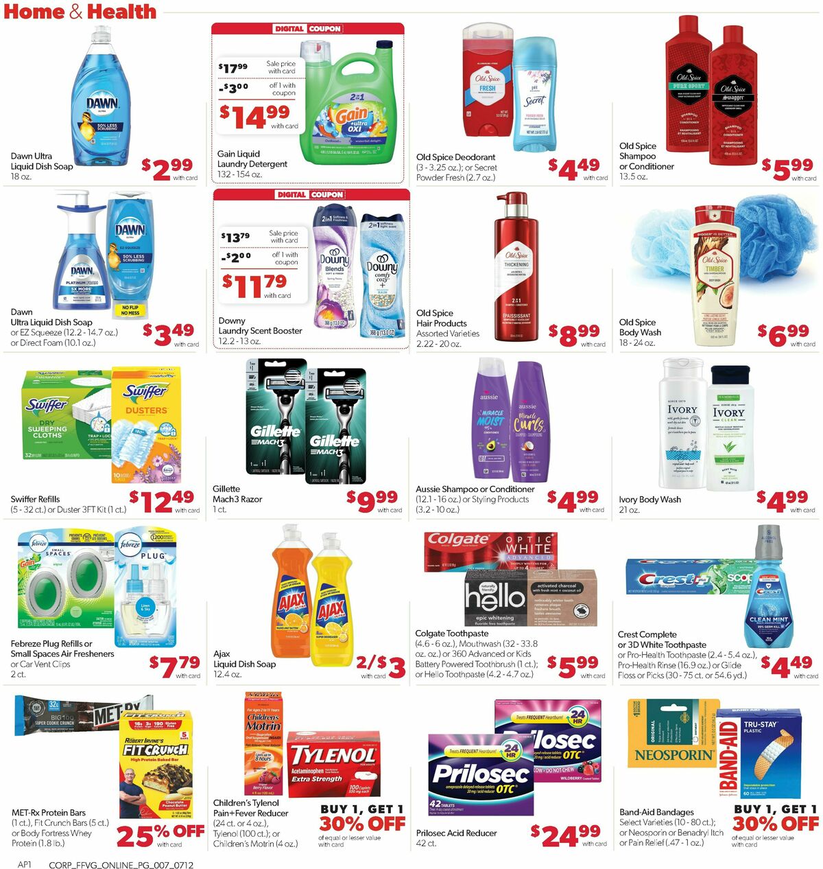 Family Fare Weekly Ad from July 12