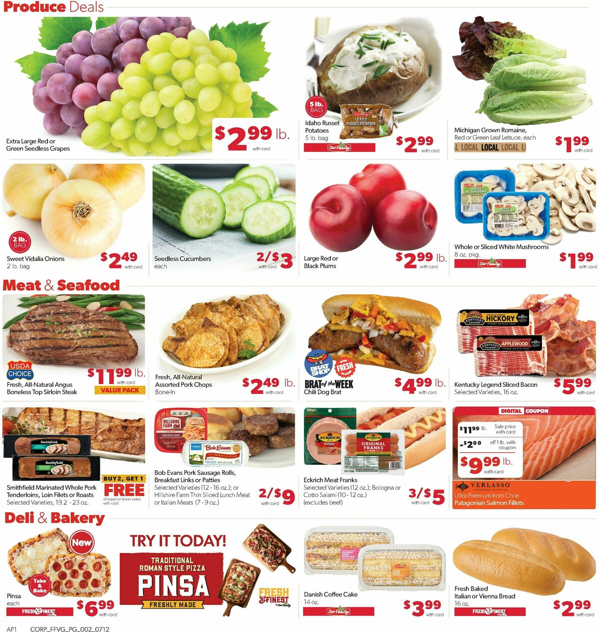 Family Fare Weekly Ad from July 12
