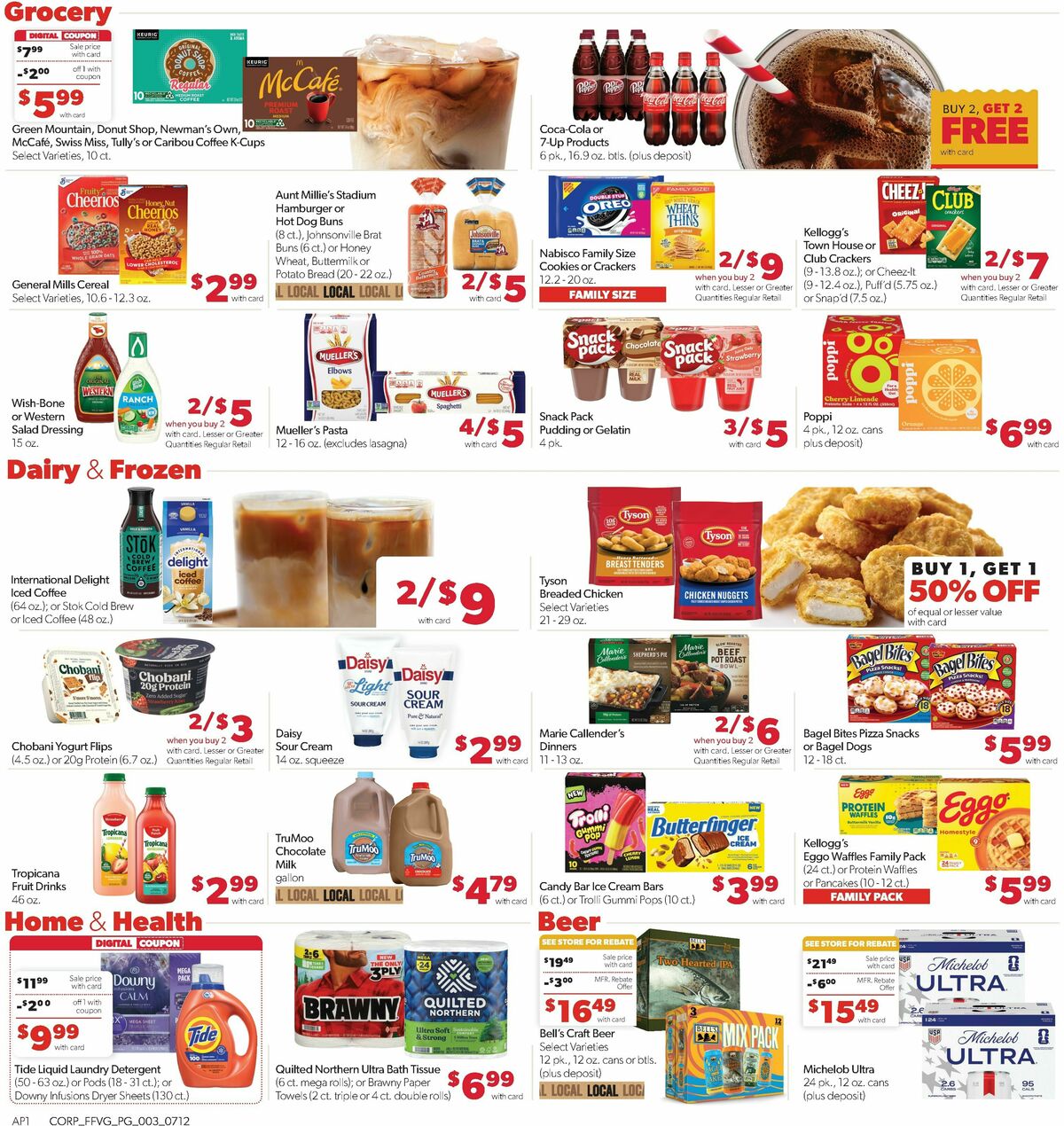 Family Fare Weekly Ad from July 12