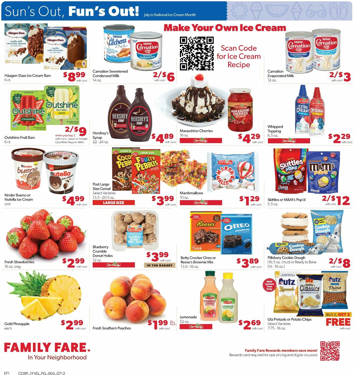 Family Fare Weekly Ad from July 12