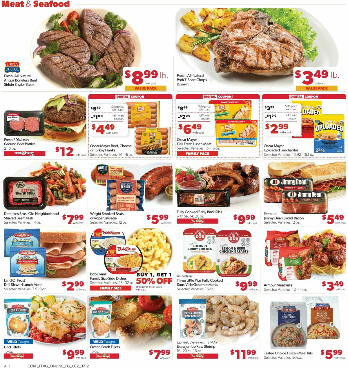 Family Fare Weekly Ad from July 12