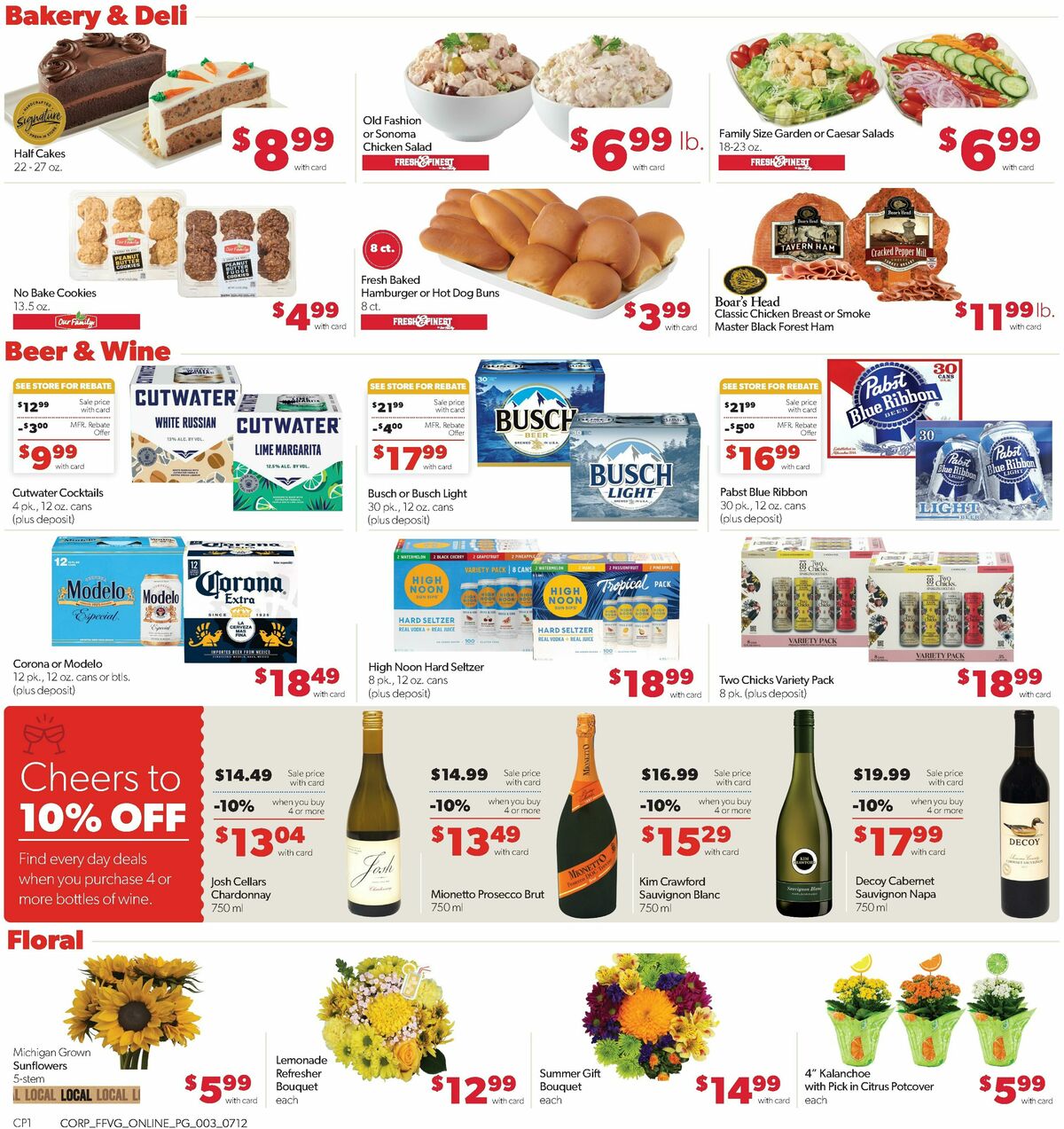 Family Fare Weekly Ad from July 12