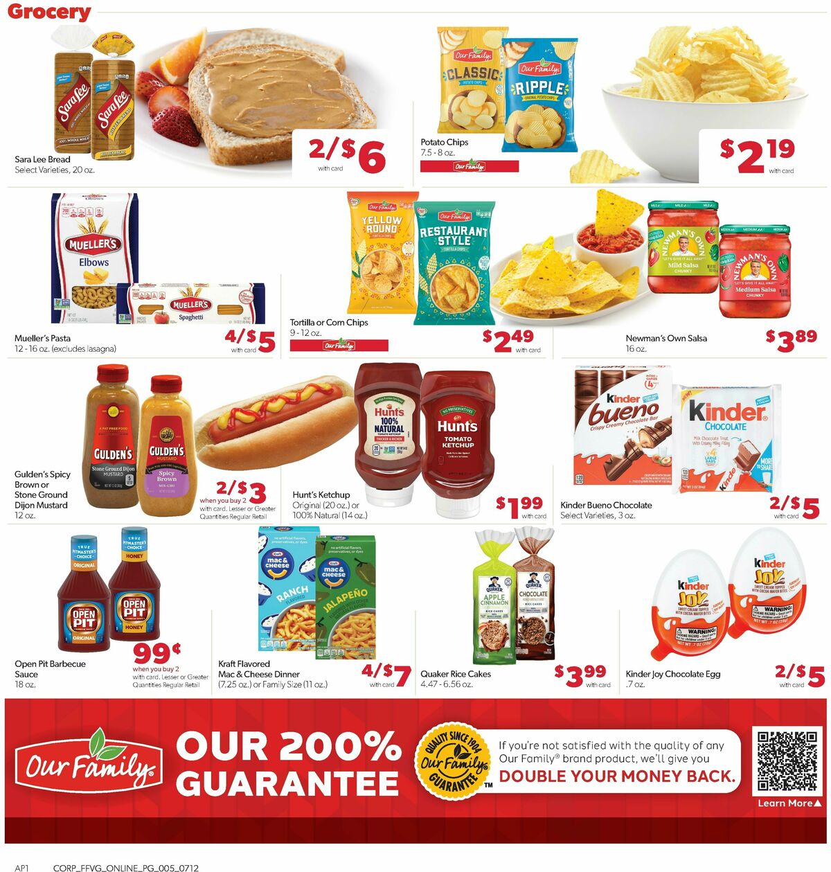 Family Fare Weekly Ad from July 12