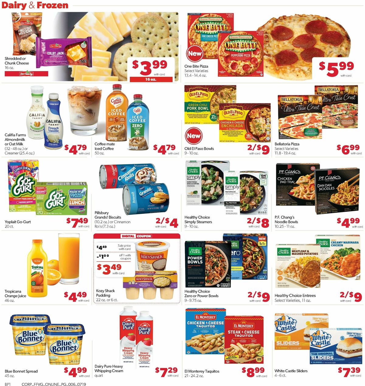 Family Fare Weekly Ad from July 19