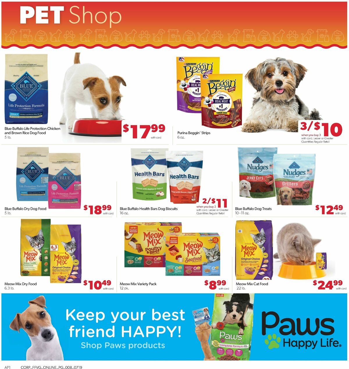 Family Fare Weekly Ad from July 19