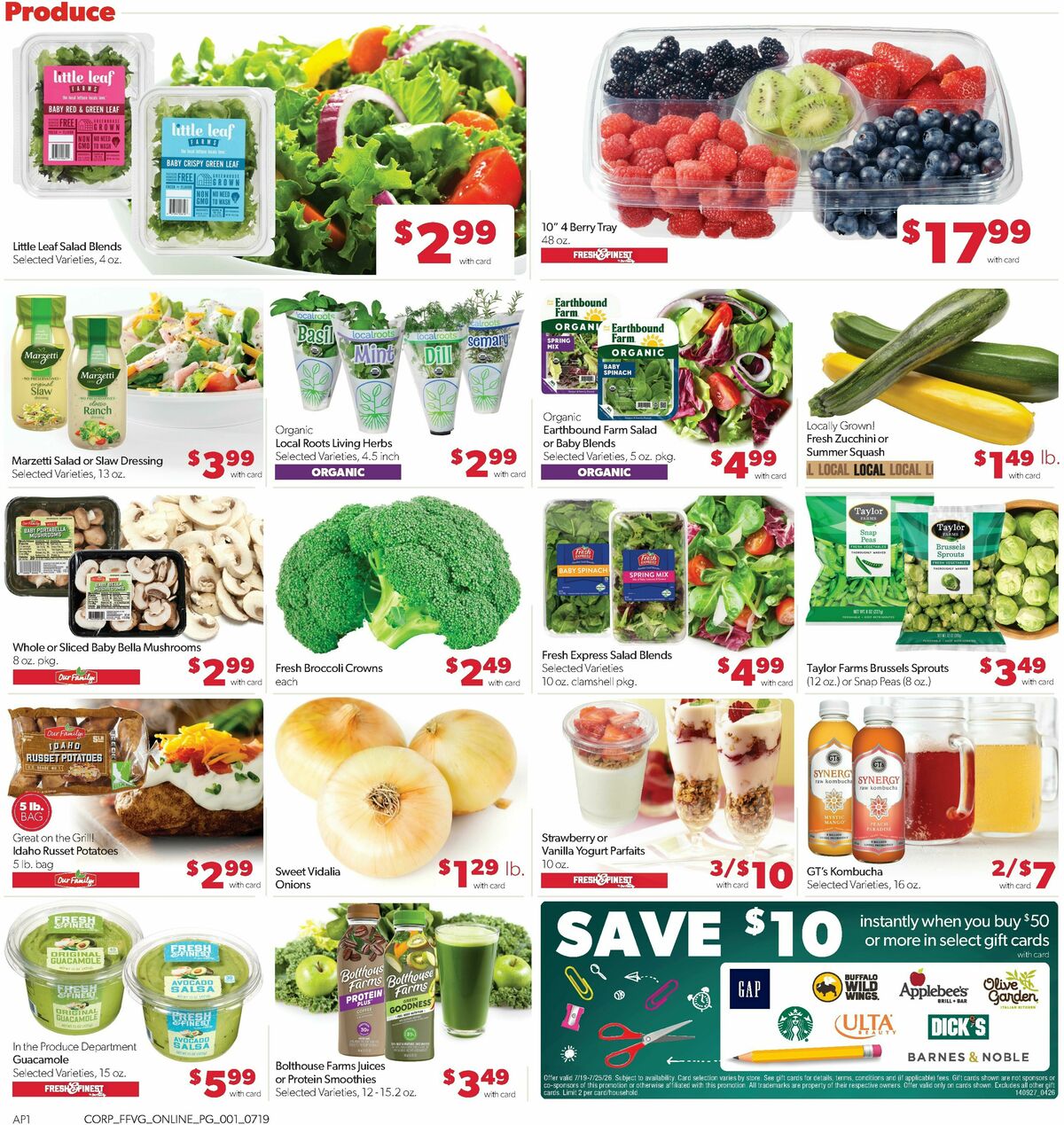 Family Fare Weekly Ad from July 19
