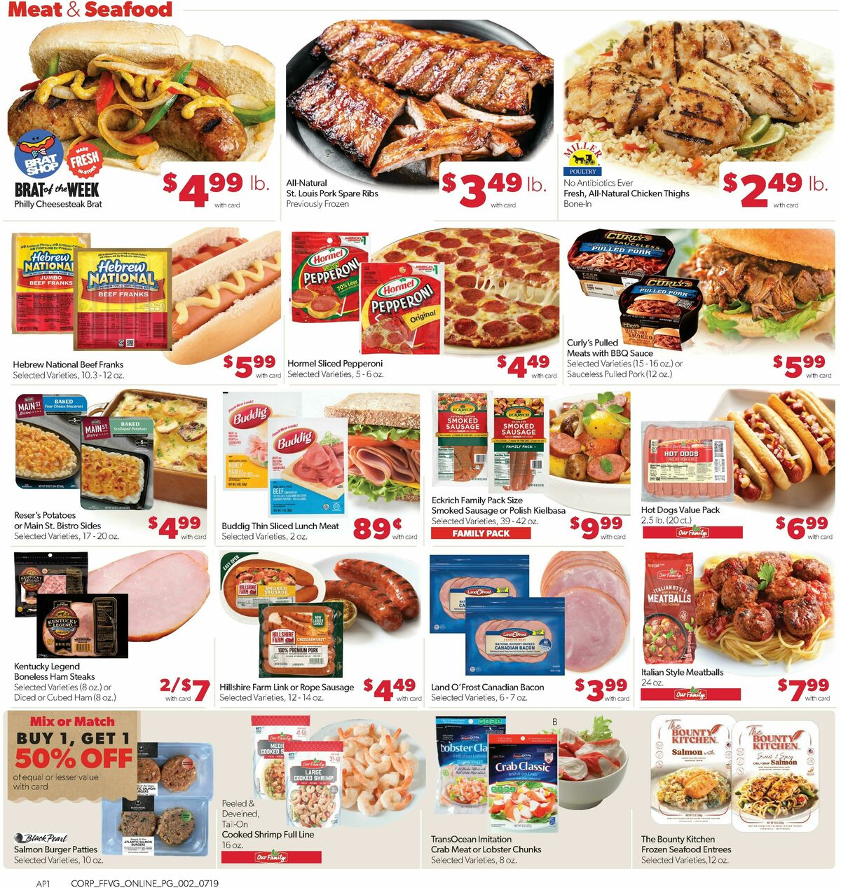 Family Fare Weekly Ad from July 19