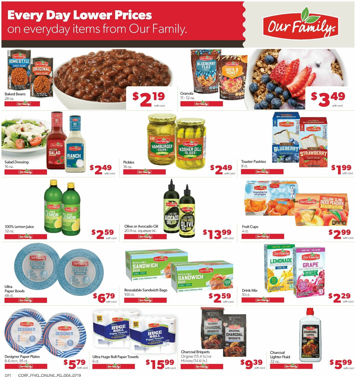 Family Fare Weekly Ad from July 19