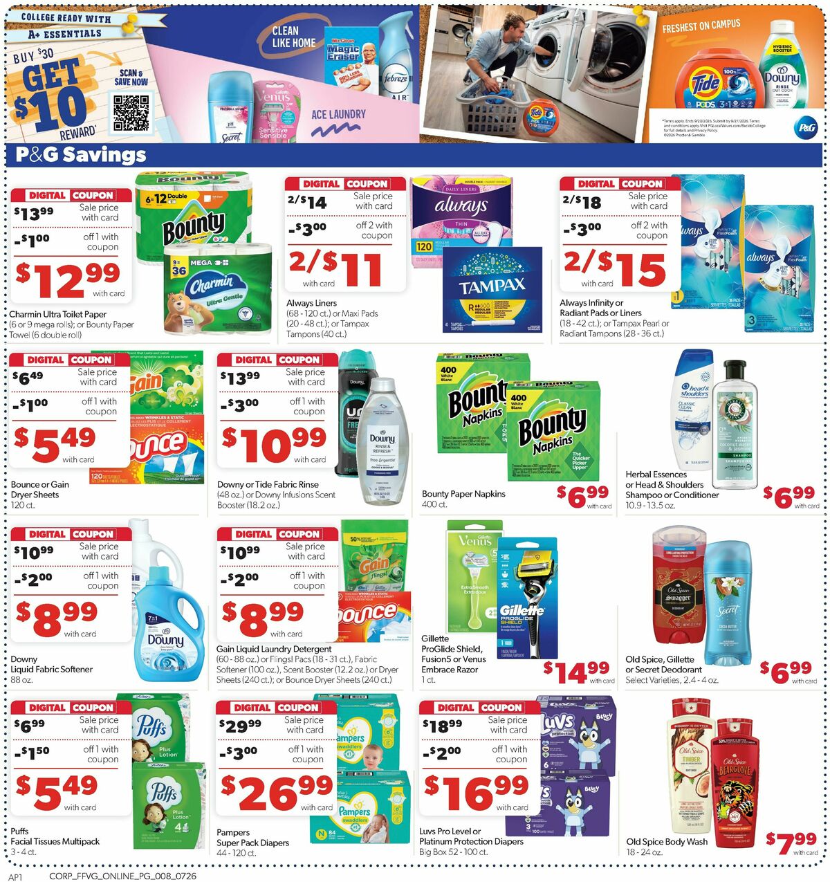 Family Fare Weekly Ad from July 26