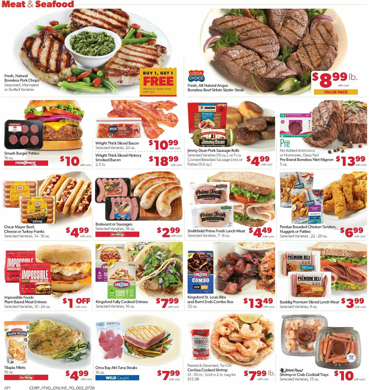 Family Fare Weekly Ad from July 26