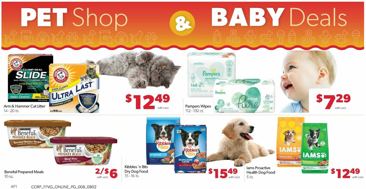 Family Fare Weekly Ad from August 2