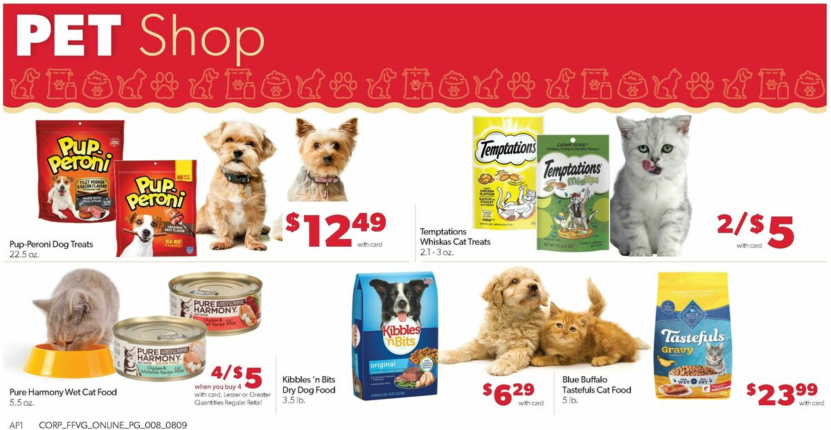 Family Fare Weekly Ad from August 9