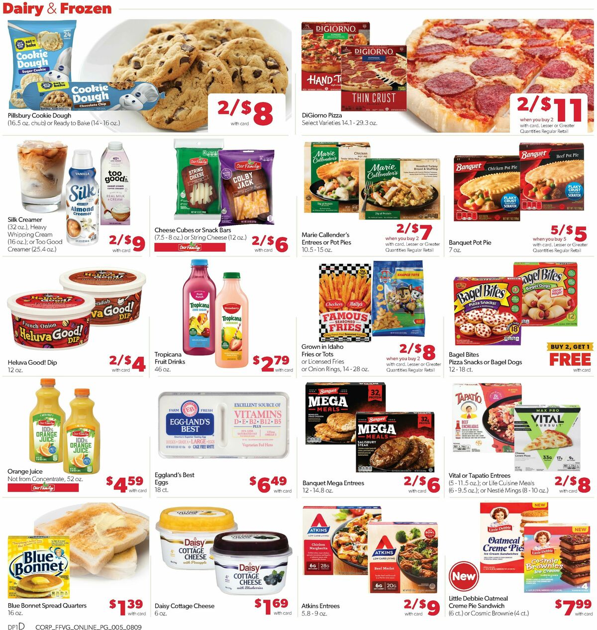 Family Fare Weekly Ad from August 9
