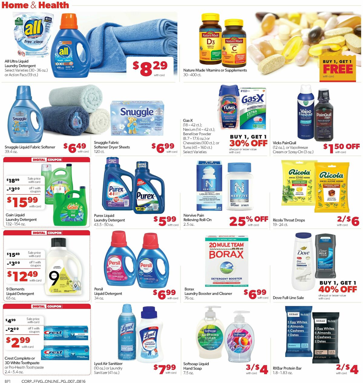 Family Fare Weekly Ad from August 16