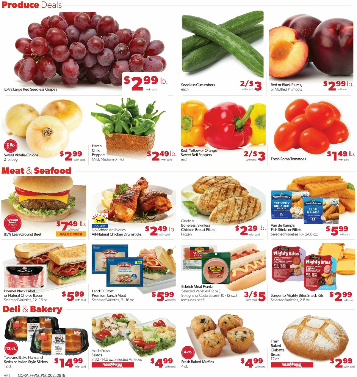 Family Fare Weekly Ad from August 16