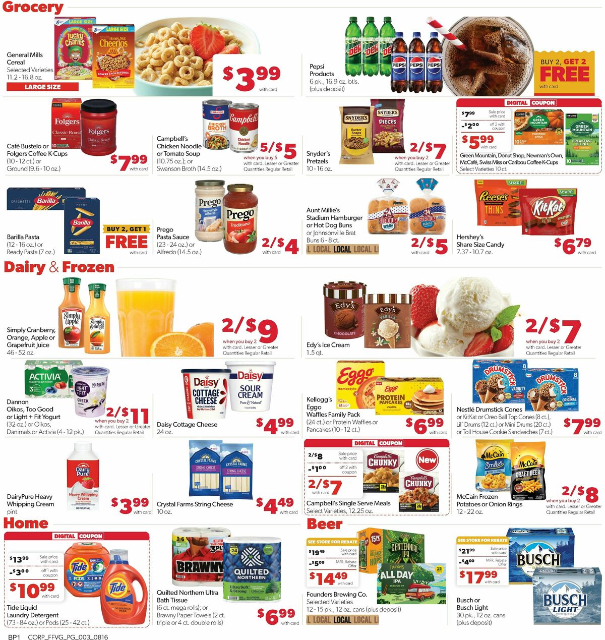 Family Fare Weekly Ad from August 16