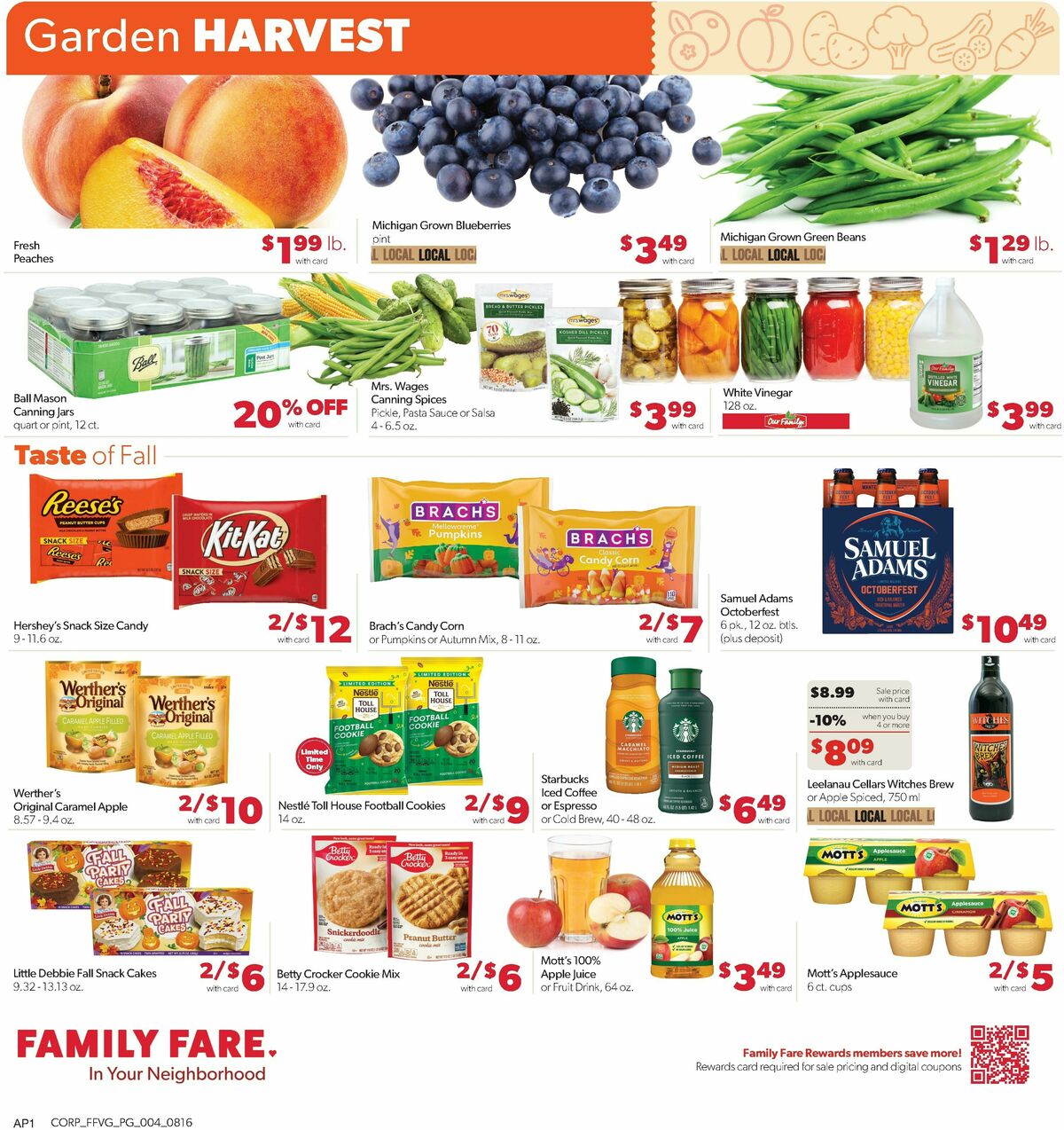 Family Fare Weekly Ad from August 16