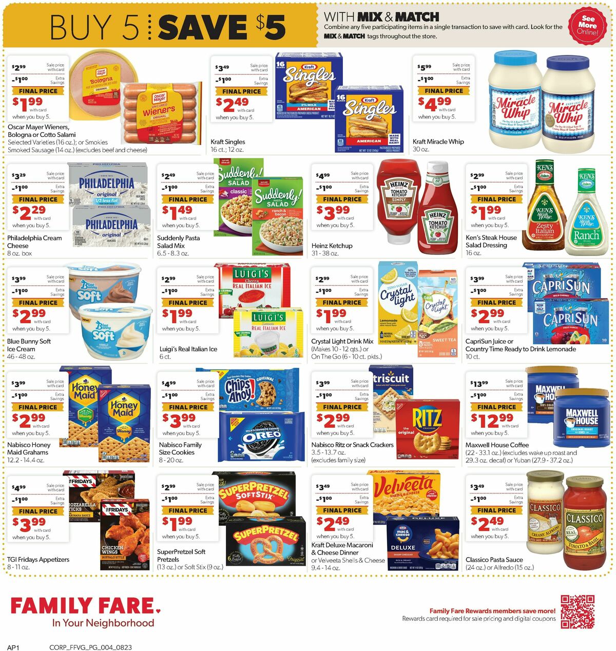 Family Fare Weekly Ad from August 23
