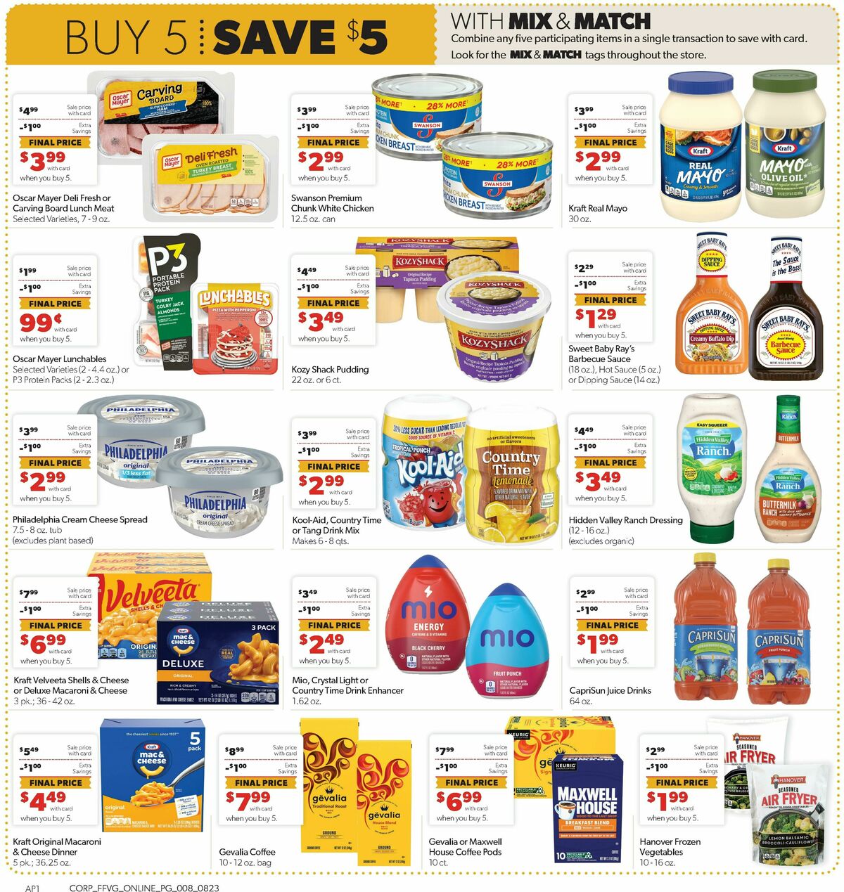Family Fare Weekly Ad from August 23