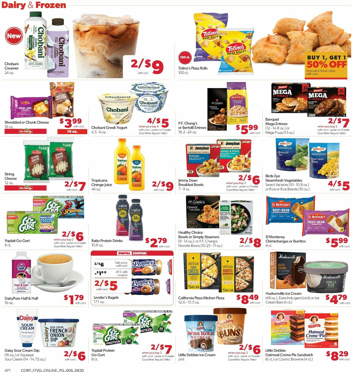 Family Fare Weekly Ad from August 30