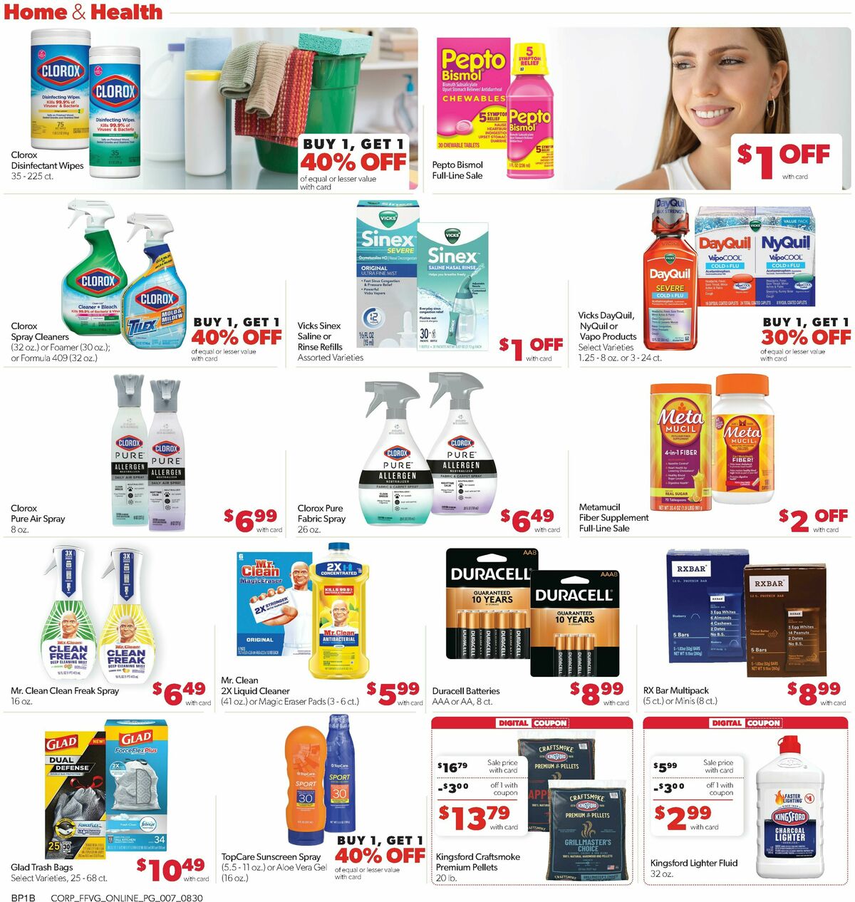 Family Fare Weekly Ad from August 30