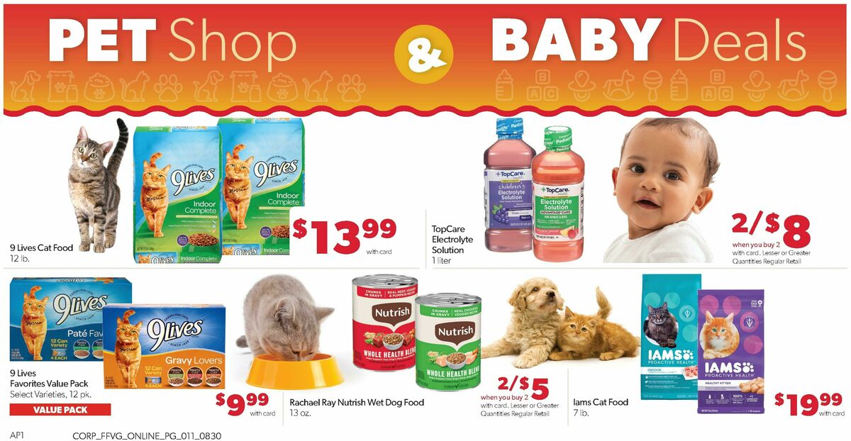 Family Fare Weekly Ad from August 30