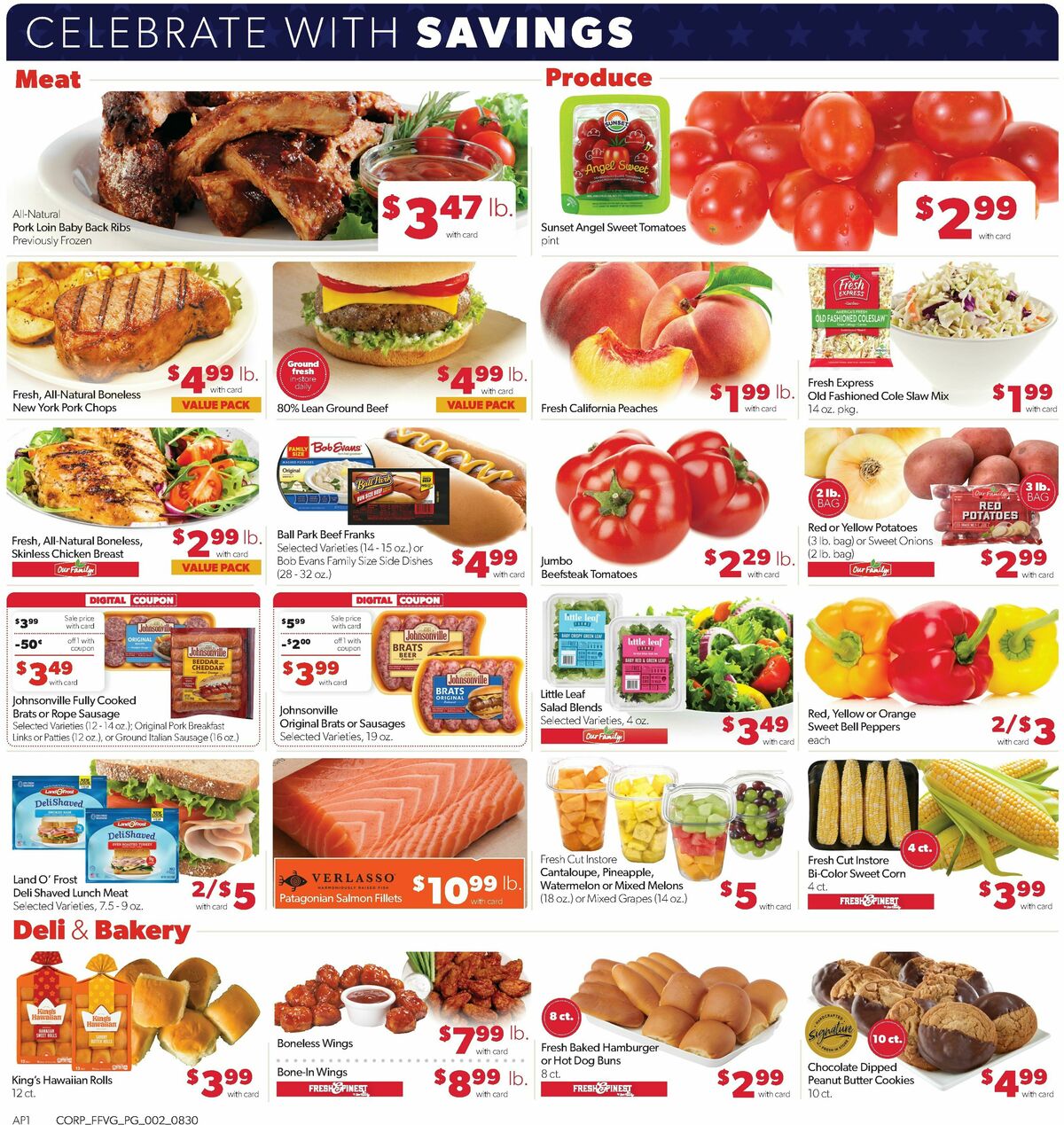 Family Fare Weekly Ad from August 30