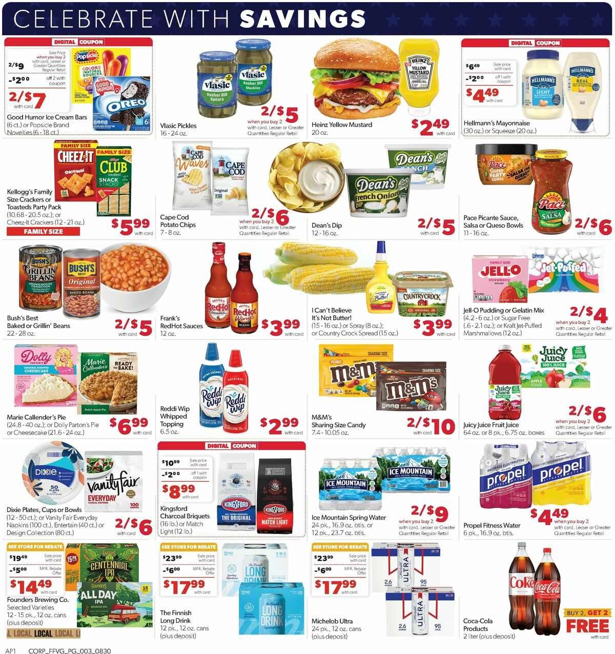 Family Fare Weekly Ad from August 30