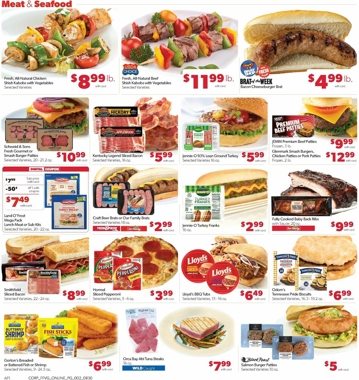 Family Fare Weekly Ad from August 30