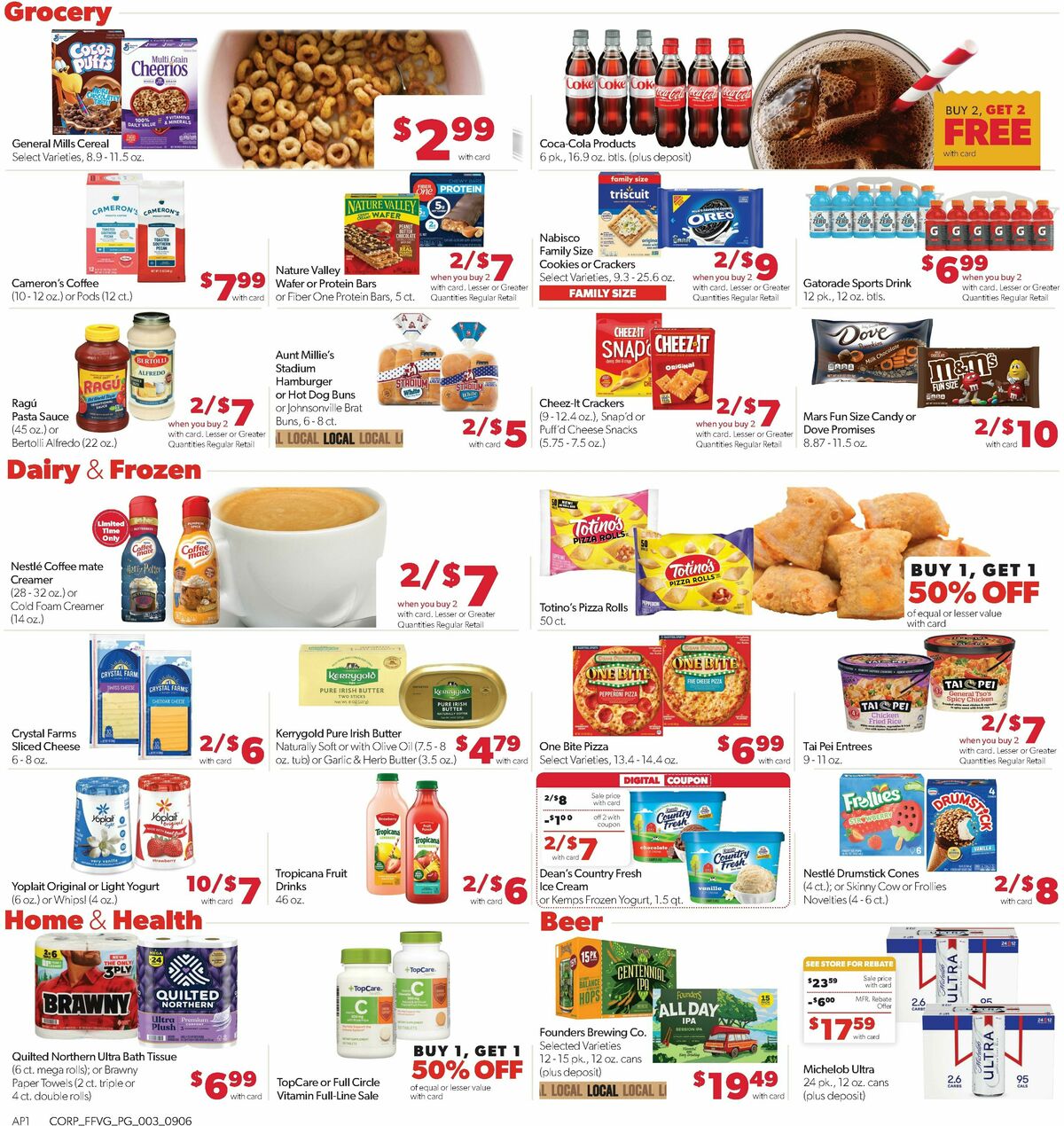 Family Fare Weekly Ad from September 6