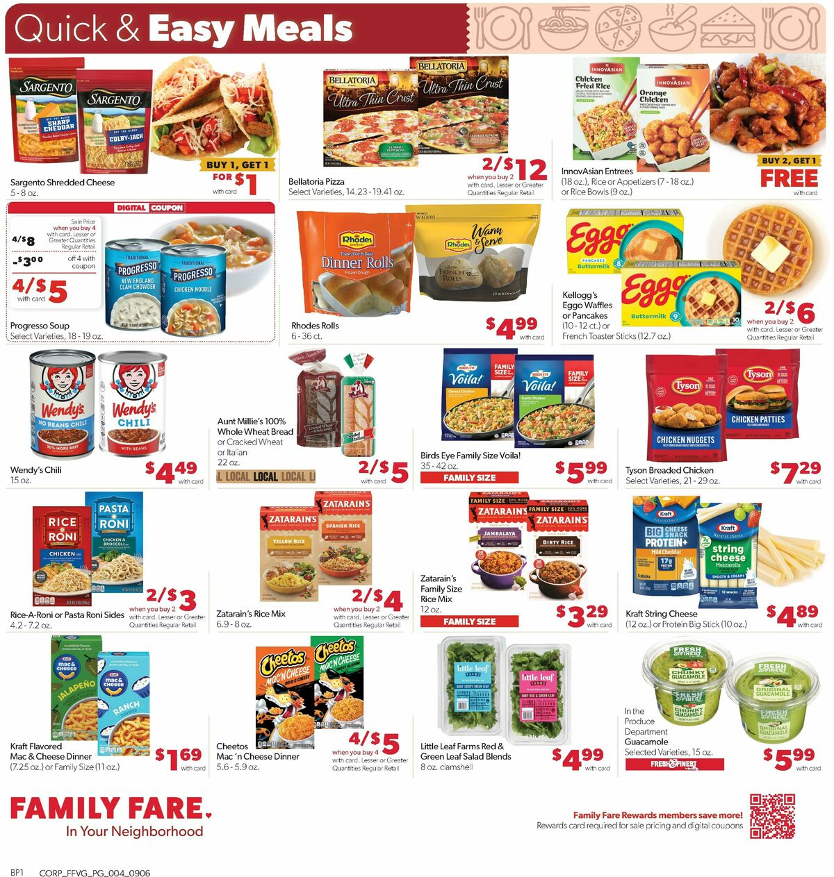 Family Fare Weekly Ad from September 6