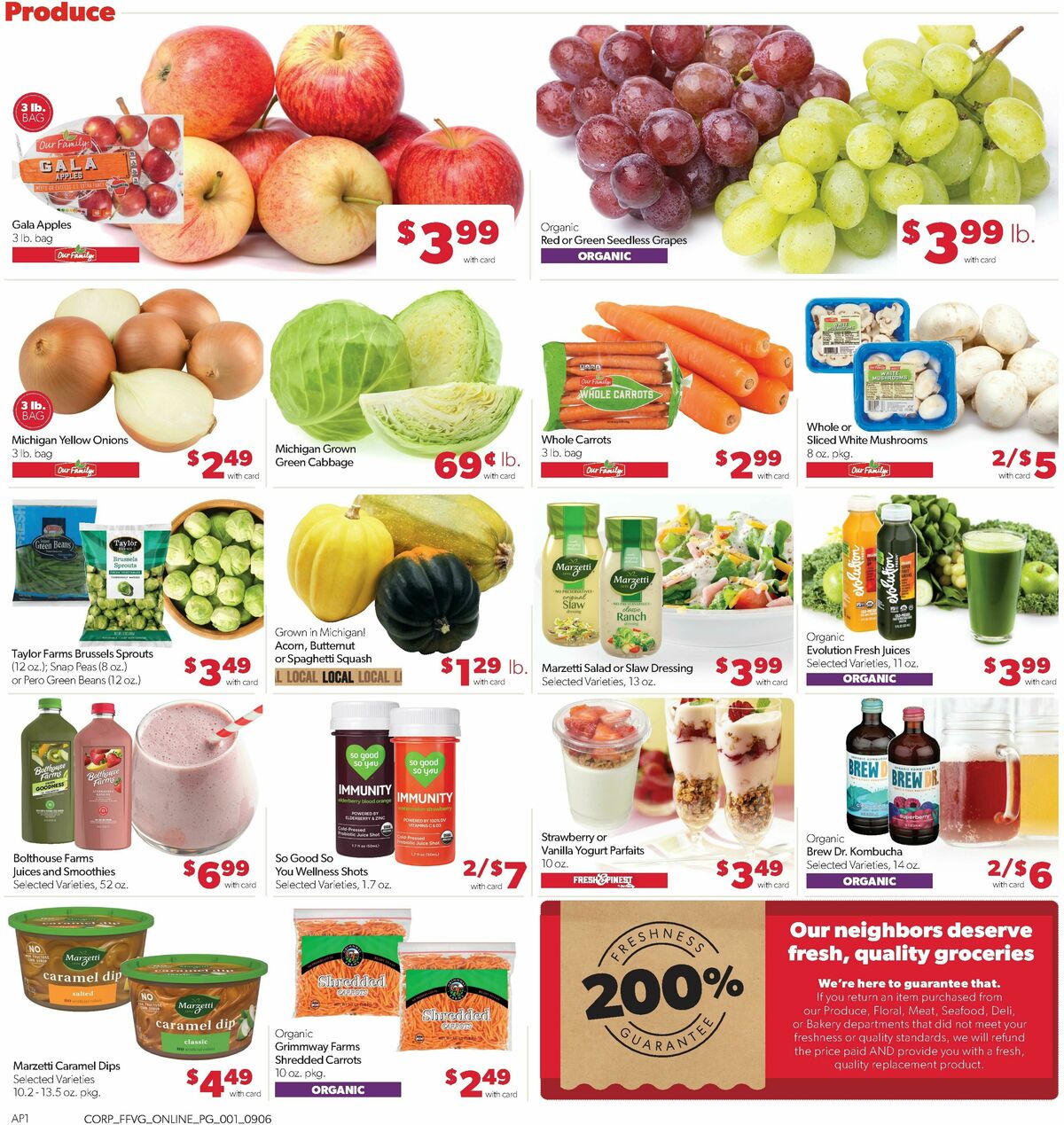 Family Fare Weekly Ad from September 6