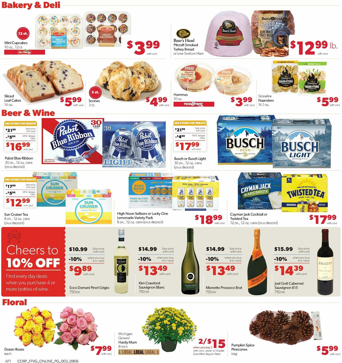 Family Fare Weekly Ad from September 6