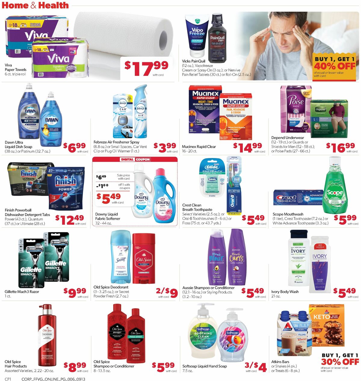 Family Fare Weekly Ad from September 13