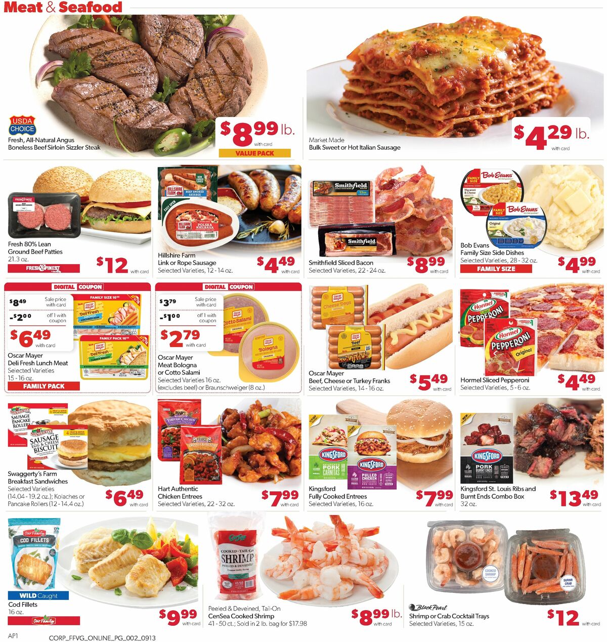 Family Fare Weekly Ad from September 13