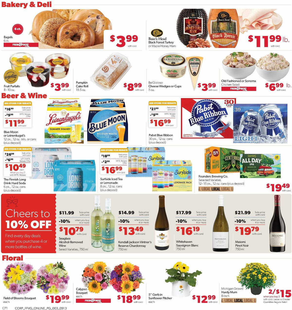 Family Fare Weekly Ad from September 13