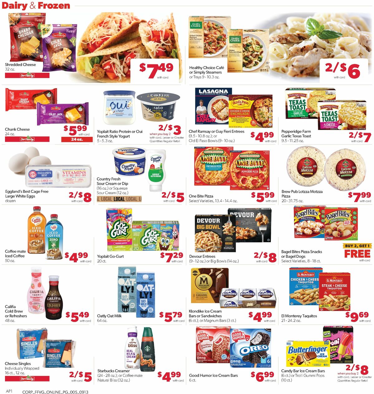 Family Fare Weekly Ad from September 13