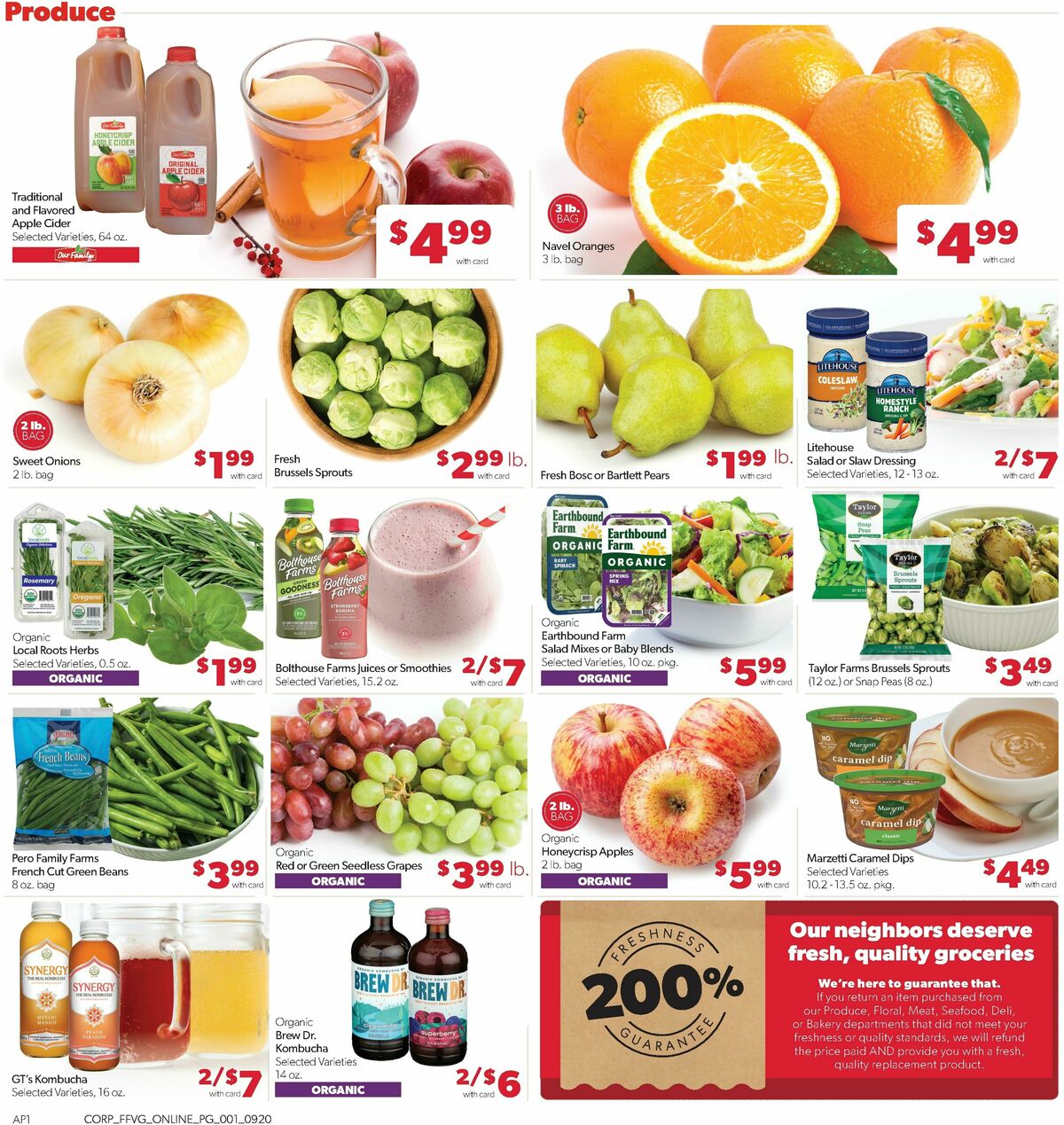 Family Fare Weekly Ad from September 20
