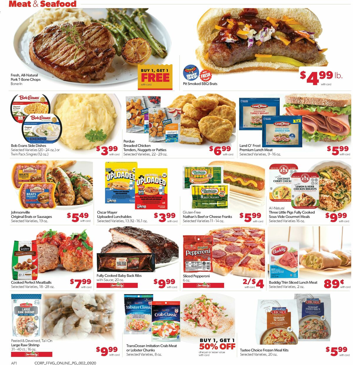 Family Fare Weekly Ad from September 20