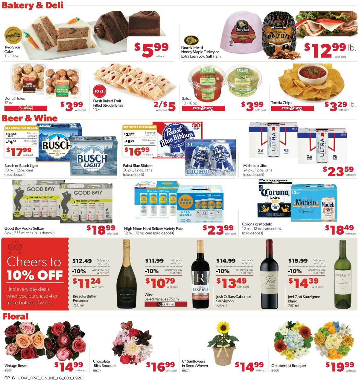 Family Fare Weekly Ad from September 20