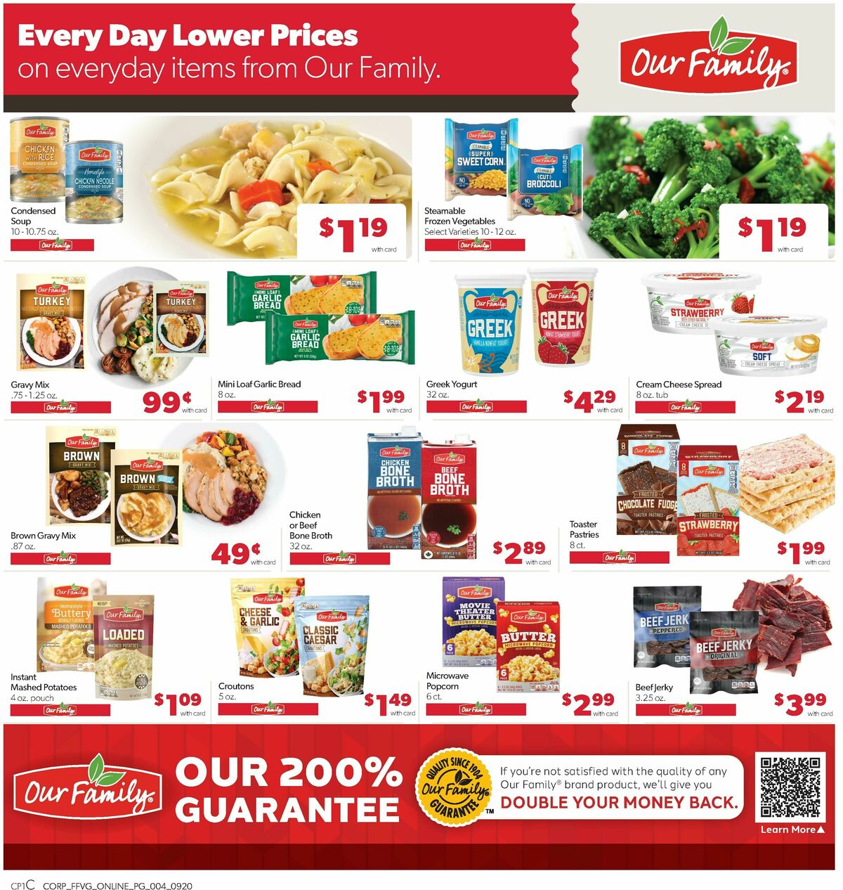 Family Fare Weekly Ad from September 20